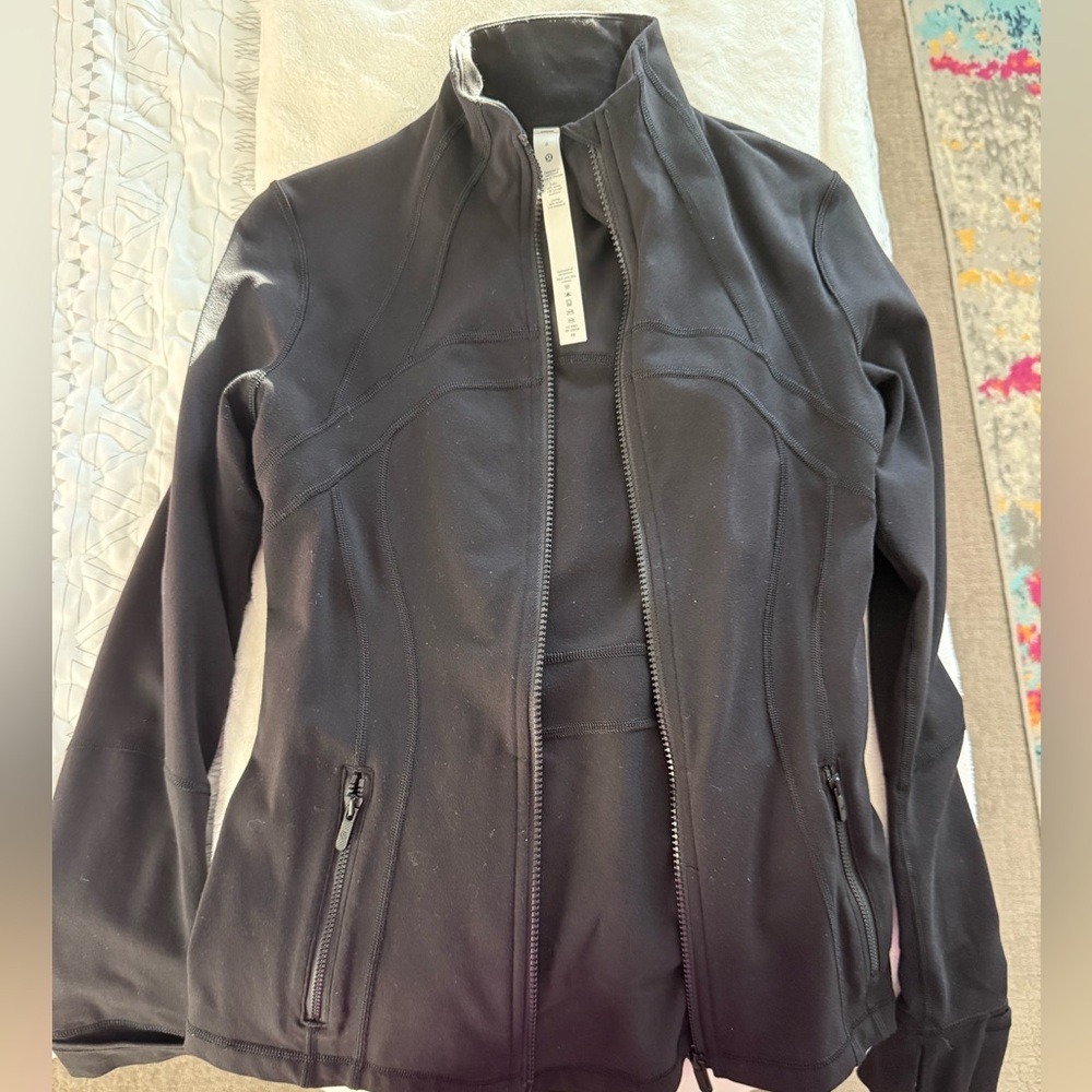 Black Lululemon Define Jacket Luon Size 6